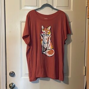 Torrid Coral Classic Fit Graphic Tee